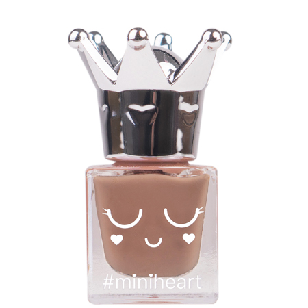 Miniheart Premium Nail Colour #PR09-Autumn Blushs 11 ml สีทาเล็บ “สวย แน่น ชัด” ตั้งแต่ปาดแรก แพ็คเก็จขวดแก้วสุดน่ารัก